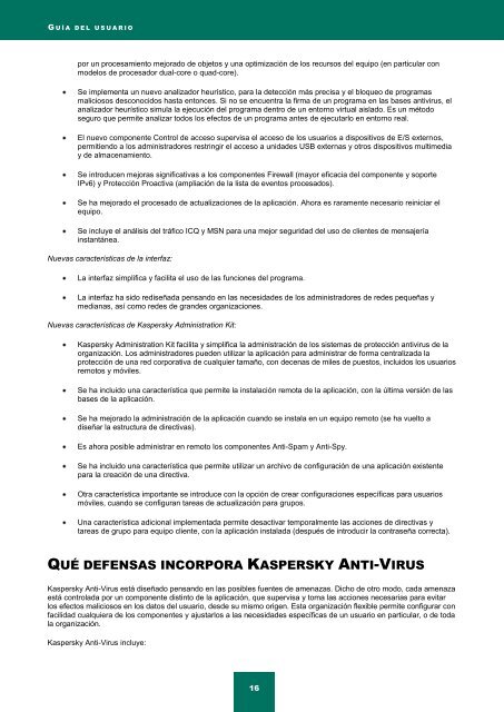 Guía del usuario - Kaspersky Lab