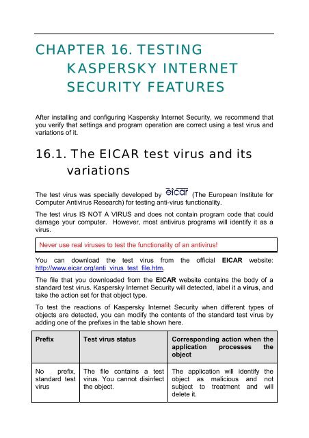 User Guide - Kaspersky Lab