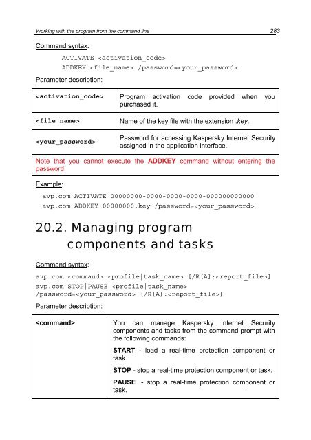 User Guide - Kaspersky Lab