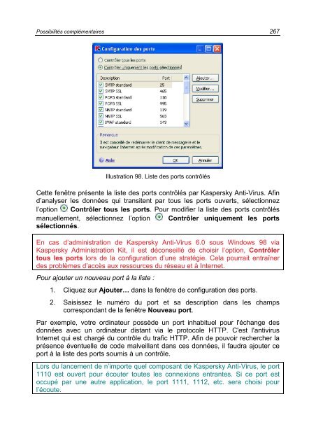 MANUEL DE L'UTILISATEUR - Kaspersky Lab