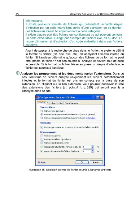 MANUEL DE L'UTILISATEUR - Kaspersky Lab