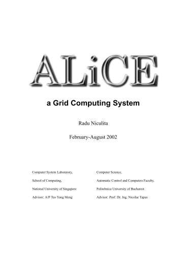 a Grid Computing System - Utopia