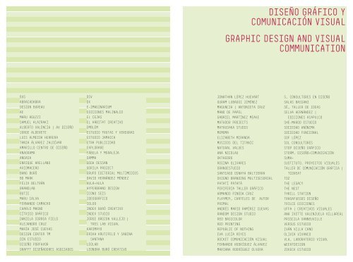 diseño gráfico y comunicación visual graphic design and - Centro