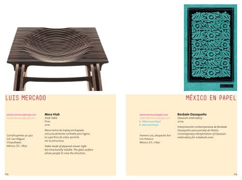 Directorio de Diseño Mexicano - Centro