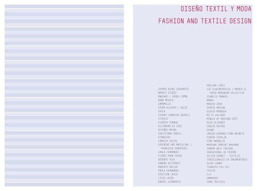 Directorio de Diseño Mexicano - Centro