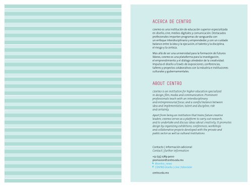 Directorio de Diseño Mexicano - Centro