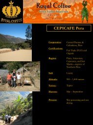CEPICAFE Peru - Royal Coffee, Inc.