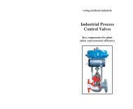 Industrial Process Control Valves - ARCA Regler Gmbh