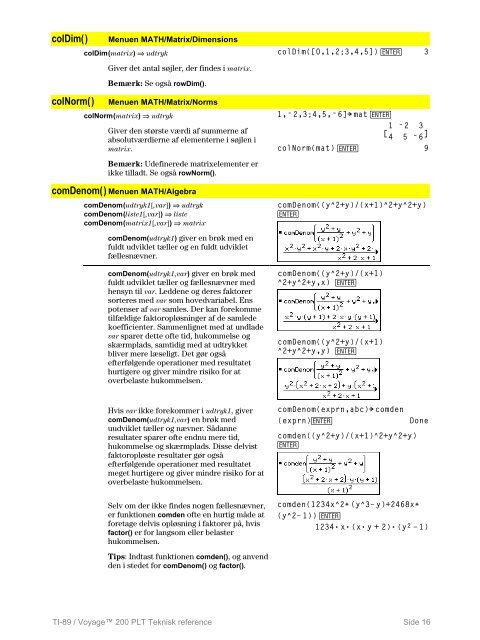 Teknisk reference - Horsens HF og VUC