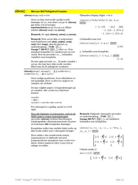 Teknisk reference - Horsens HF og VUC