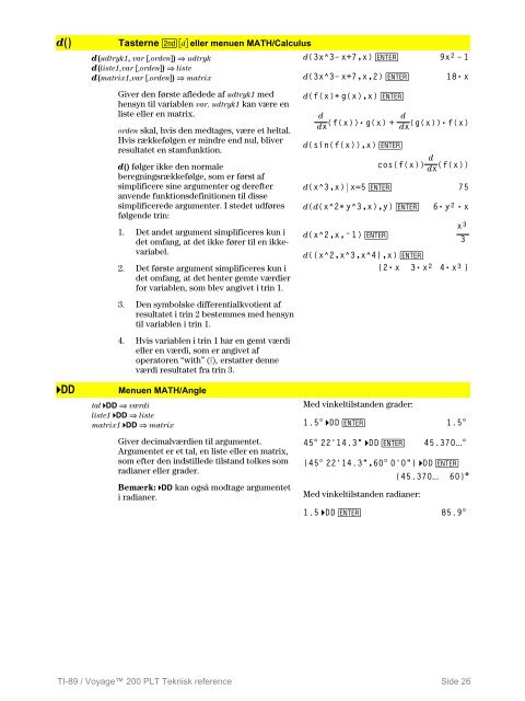 Teknisk reference - Horsens HF og VUC