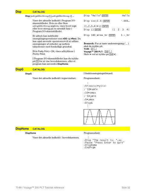 Teknisk reference - Horsens HF og VUC