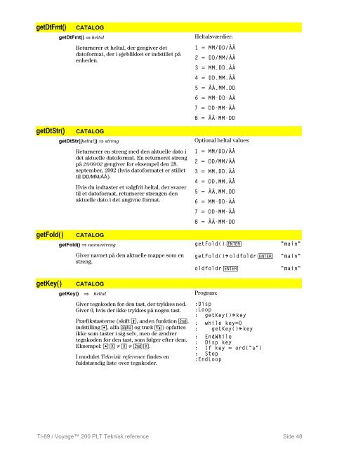 Teknisk reference - Horsens HF og VUC