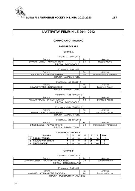 HL GUIDA CAMPIONATI 2012-2013