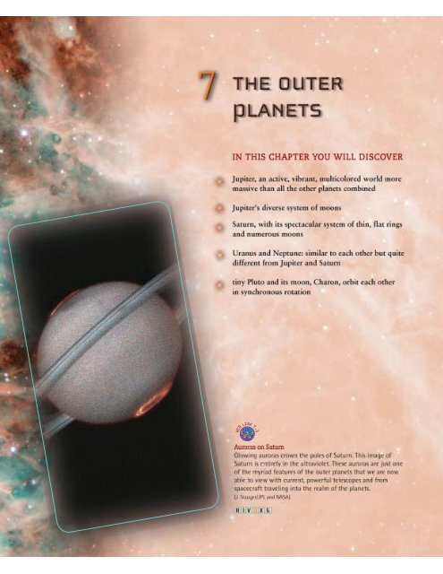 Chapter 7 The Outer Planets