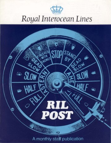 RoyaI Interocean Lines - Varen Is Fijner