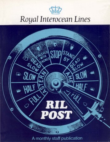 Royal Interocean Lines - Varen Is Fijner