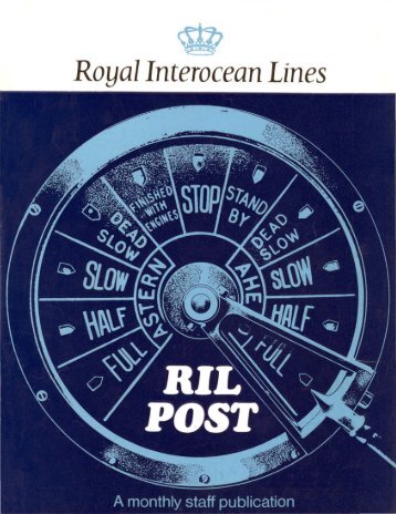 Royal Interocean Lines - Varen Is Fijner