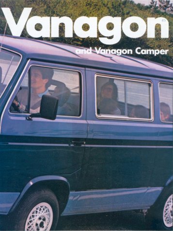 Vanagon Camper - veeDUB