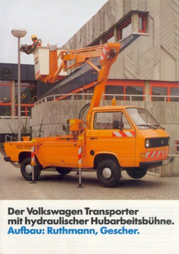 Der Volkswagen Transporter mit hydraulischer ... - veeDUB