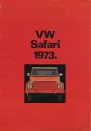 VW Safari. Tan convertible - veeDUB