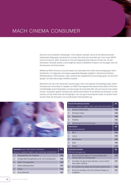 Mach cineMa 2009