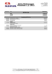 Adria WW 1.2-2011.xlsx - Gebetsroither