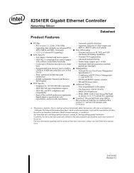 82541ER Gigabit Ethernet Controller Datasheet - Intel