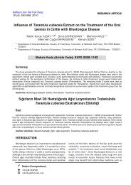 Influence of Tarantula cubensis Extract on the Treatment of the Oral ...