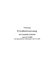 Friedhofssatzung - Verwaltungsgemeinschaft Ilmtal-Weinstrasse