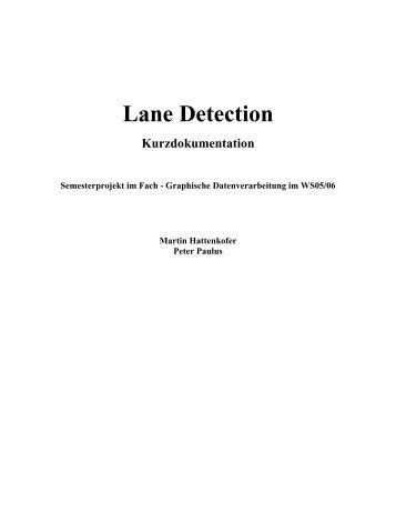 Lane Detection