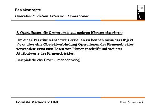 Formale Methoden: UML