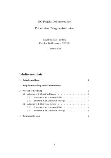 BIO-Projekt-Dokumentation Pr ¨ufen einer 7-Segment-Anzeige ...