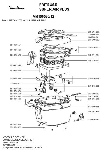 FRITEUSE SUPER AIR PLUS