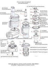 MS-0697617 Panier/centrifugeuse I2-MS-5A02207 ... - Accueil - Free