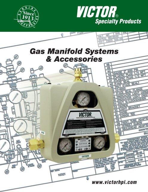 Gas Manifold Systems & Accessories - Victor Technologies