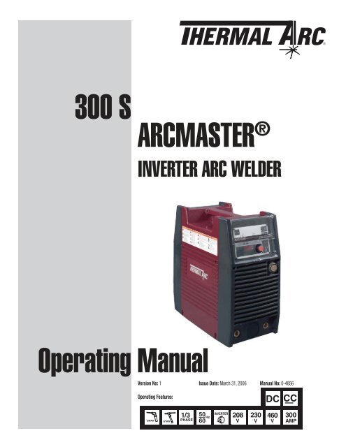 arcmaster® 300 s - Victor Technologies