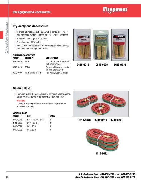 GENERAL WELDING PRODUCTS CATALOG - Victor Technologies