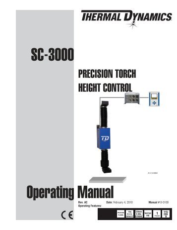 SC-3000 Operating Manual - Victor Technologies - Europe