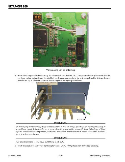 200 Bedieningshandleiding ULTRA-CUT™ - Victor Technologies ...