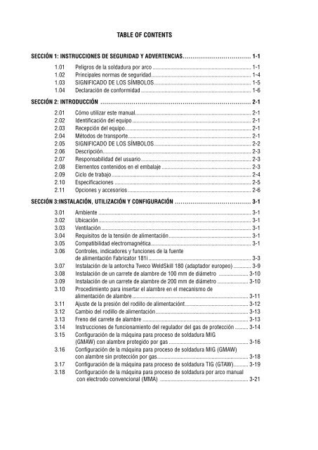 advertencia - Victor Technologies - Europe