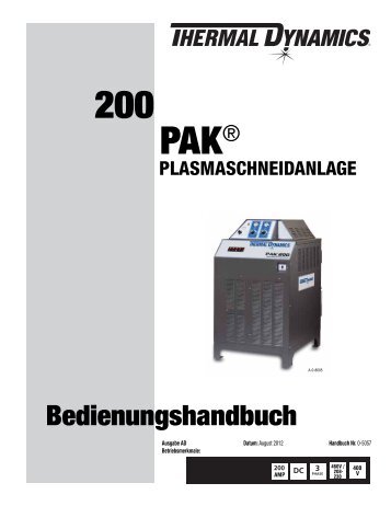 PAK® 200 - Victor Technologies - Europe