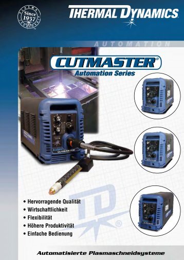 CUTMASTER® CUTMASTER - Victor Technologies - Europe