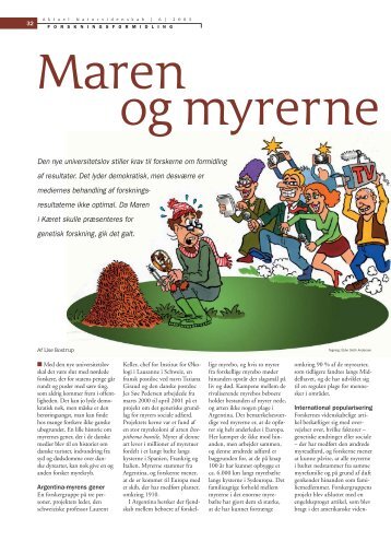 Maren og myrerne - Viden (JP)