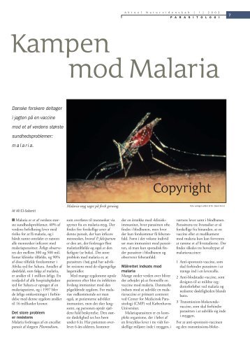 Kampen mod Malaria - Viden (JP)