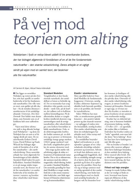 teorien om alting - Viden (JP)