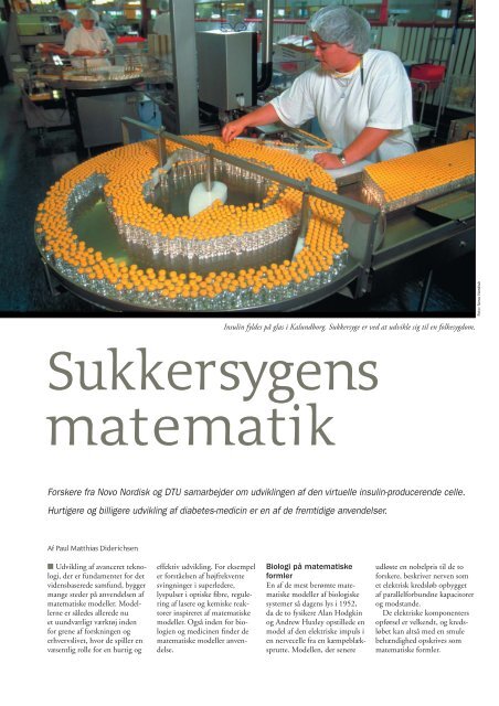 Sukkersygens matematik - Viden (JP)