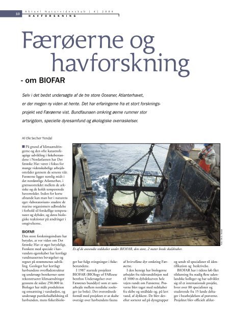 Færøerne og havforskning - Viden (JP)