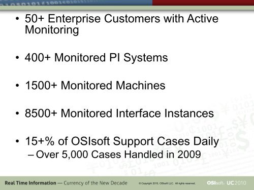 EA Technologies - Managing the PI System in Real Time - OSIsoft