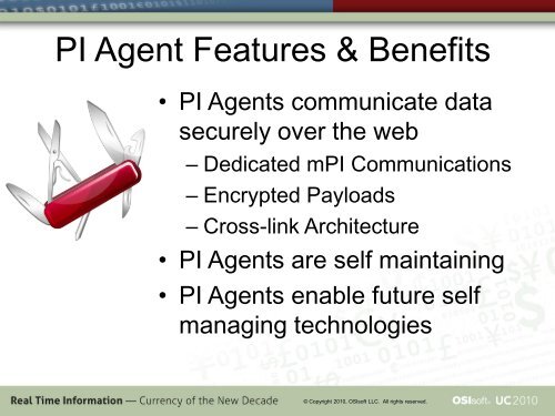 EA Technologies - Managing the PI System in Real Time - OSIsoft